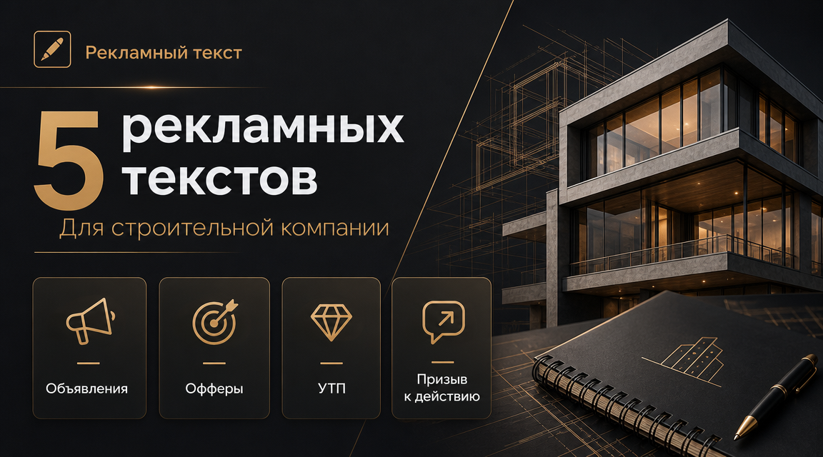 Рекламный текст